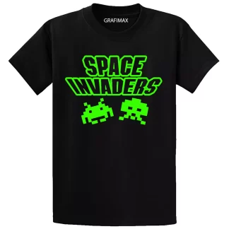 Polera Space Invaders Aliens Retro Gamer