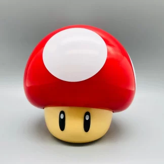 Lámpara Honguito Rojo Mario Bros
