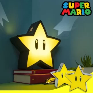 Lámpara Estrella Mario Bros